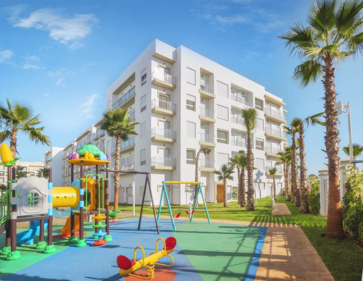 Apparemment De Luxe Vue Piscine Apartment Bouznika Luaran gambar
